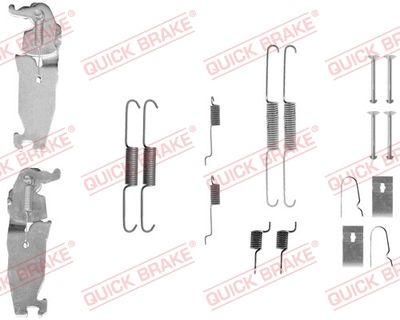 QUICK BRAKE Komplet dodatne opreme, kočione papuče