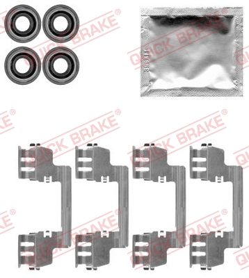 QUICK BRAKE Komplet dodatne opreme, obloga disk-kočnice