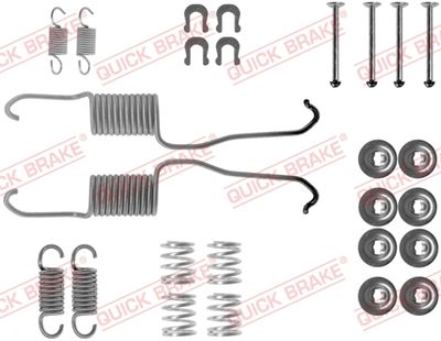 QUICK BRAKE Komplet dodatne opreme, kočione papuče