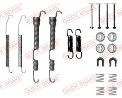 QUICK BRAKE Komplet dodatne opreme, kočione papuče