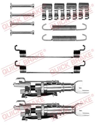 QUICK BRAKE Komplet pribora, kočne čeljusti