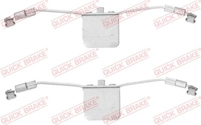 QUICK BRAKE Komplet dodatne opreme, obloga disk-kočnice