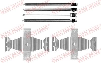 QUICK BRAKE Komplet dodatne opreme, obloga disk-kočnice