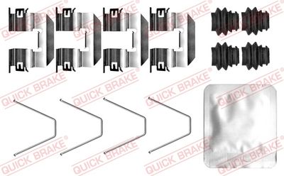 QUICK BRAKE Komplet dodatne opreme, obloga disk-kočnice