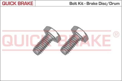 QUICK BRAKE Vijak, kočni disk