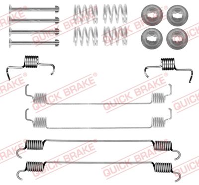 QUICK BRAKE Komplet pribora, kočne čeljusti