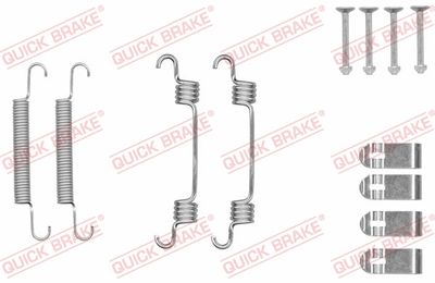 QUICK BRAKE Komplet pribora, čeljusti parkirne kočnice