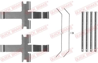 QUICK BRAKE Komplet dodatne opreme, obloga disk-kočnice