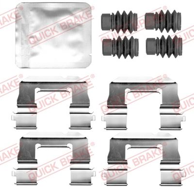 QUICK BRAKE Komplet pribora, obloga disk kočnica