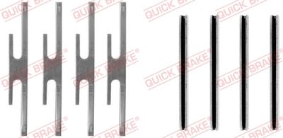 QUICK BRAKE Komplet pribora, obloga disk kočnica