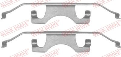 QUICK BRAKE Komplet dodatne opreme, obloga disk-kočnice