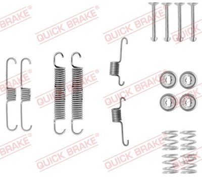QUICK BRAKE Komplet pribora, kočne čeljusti