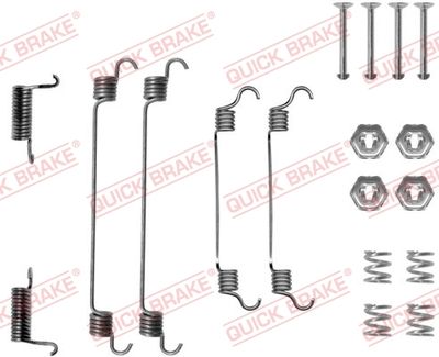 QUICK BRAKE Komplet dodatne opreme, kočione papuče
