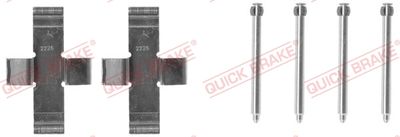 QUICK BRAKE Komplet pribora, obloga disk kočnica