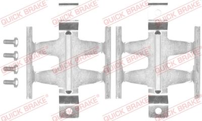 QUICK BRAKE Komplet dodatne opreme, obloga disk-kočnice