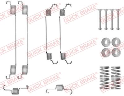 QUICK BRAKE Komplet dodatne opreme, kočione papuče