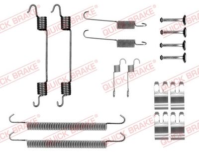 QUICK BRAKE Komplet dodatne opreme, kočione papuče