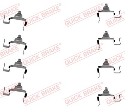 QUICK BRAKE Komplet dodatne opreme, obloga disk-kočnice