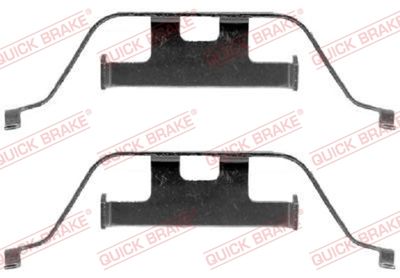 QUICK BRAKE Komplet dodatne opreme, obloga disk-kočnice
