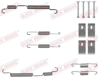QUICK BRAKE Komplet dodatne opreme, kočione papuče