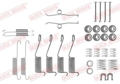 QUICK BRAKE Komplet dodatne opreme, kočione papuče