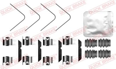 QUICK BRAKE Komplet dodatne opreme, obloga disk-kočnice