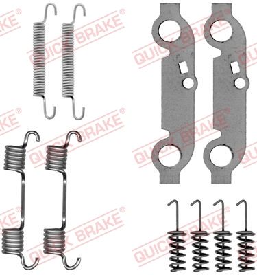 QUICK BRAKE Komplet dodatne opreme, papuče parkirne kočnice