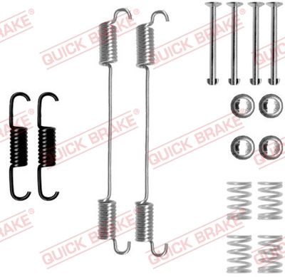 QUICK BRAKE Komplet dodatne opreme, kočione papuče
