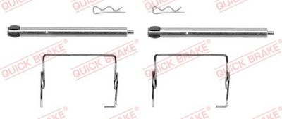 QUICK BRAKE Komplet dodatne opreme, obloga disk-kočnice