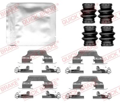QUICK BRAKE Komplet pribora, obloga disk kočnica