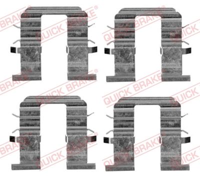 QUICK BRAKE Komplet dodatne opreme, obloga disk-kočnice