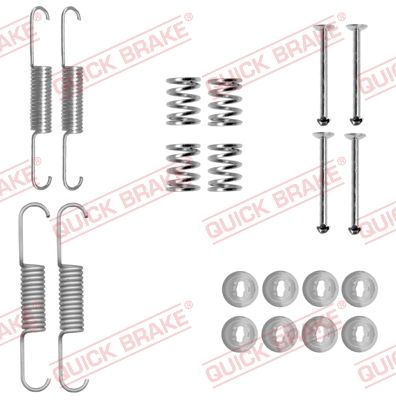 QUICK BRAKE Komplet dodatne opreme, papuče parkirne kočnice