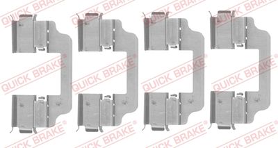 QUICK BRAKE Komplet pribora, obloga disk kočnica
