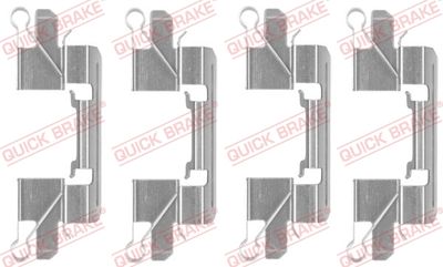 QUICK BRAKE Komplet dodatne opreme, obloga disk-kočnice