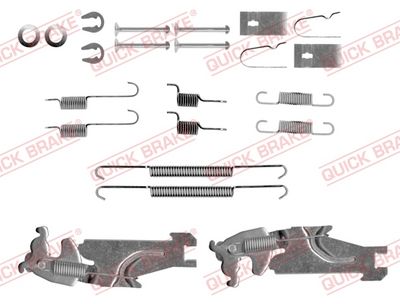 QUICK BRAKE Komplet dodatne opreme, kočione papuče