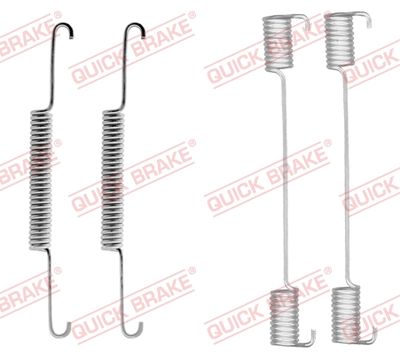 QUICK BRAKE Komplet pribora, kočne čeljusti