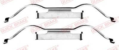 QUICK BRAKE Komplet dodatne opreme, obloga disk-kočnice