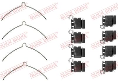 QUICK BRAKE Komplet dodatne opreme, obloga disk-kočnice