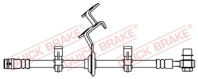 QUICK BRAKE Kočiono crijevo
