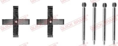QUICK BRAKE Komplet pribora, obloga disk kočnica