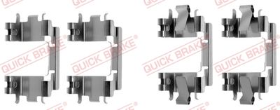 QUICK BRAKE Komplet pribora, obloga disk kočnica