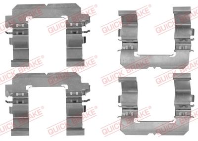 QUICK BRAKE Komplet dodatne opreme, obloga disk-kočnice