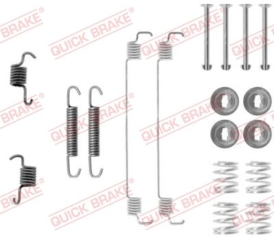 QUICK BRAKE Komplet pribora, kočne čeljusti