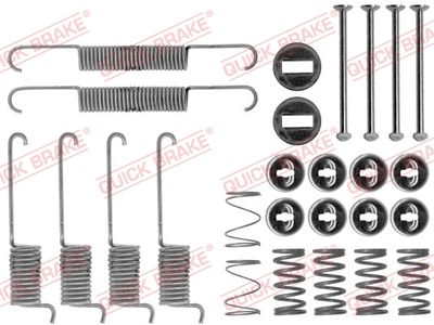 QUICK BRAKE Komplet pribora, kočne čeljusti