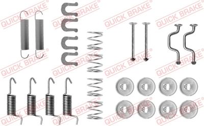 QUICK BRAKE Komplet dodatne opreme, papuče parkirne kočnice