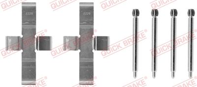 QUICK BRAKE Komplet pribora, obloga disk kočnica