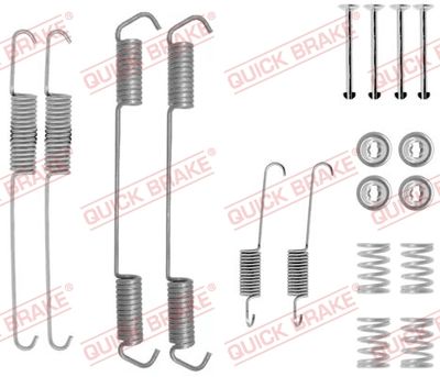QUICK BRAKE Komplet dodatne opreme, kočione papuče