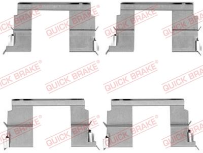 QUICK BRAKE Komplet dodatne opreme, obloga disk-kočnice