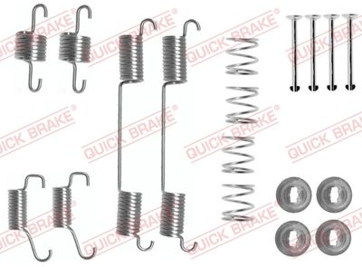 QUICK BRAKE Komplet pribora, kočne čeljusti