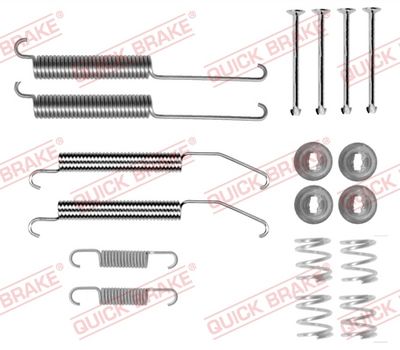 QUICK BRAKE Komplet pribora, kočne čeljusti